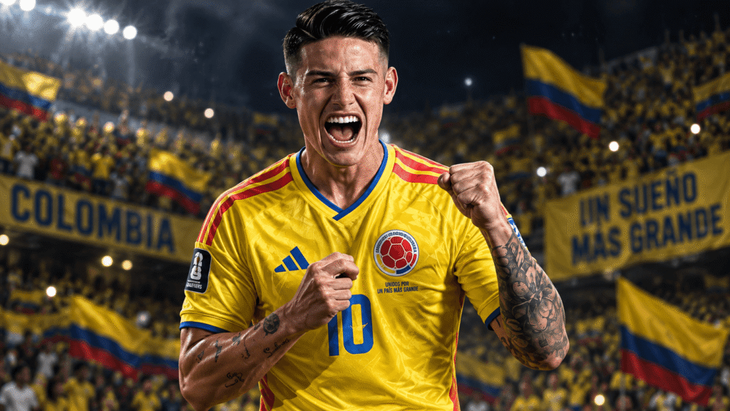 James Rodríguez Returns Home in Stunning Atlético Nacional