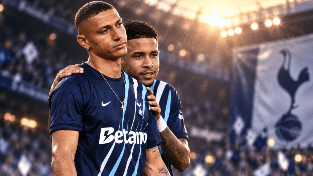 Richarlison could leave Tottenham after being omitted from the club’s Premier League squad for 2026/27.