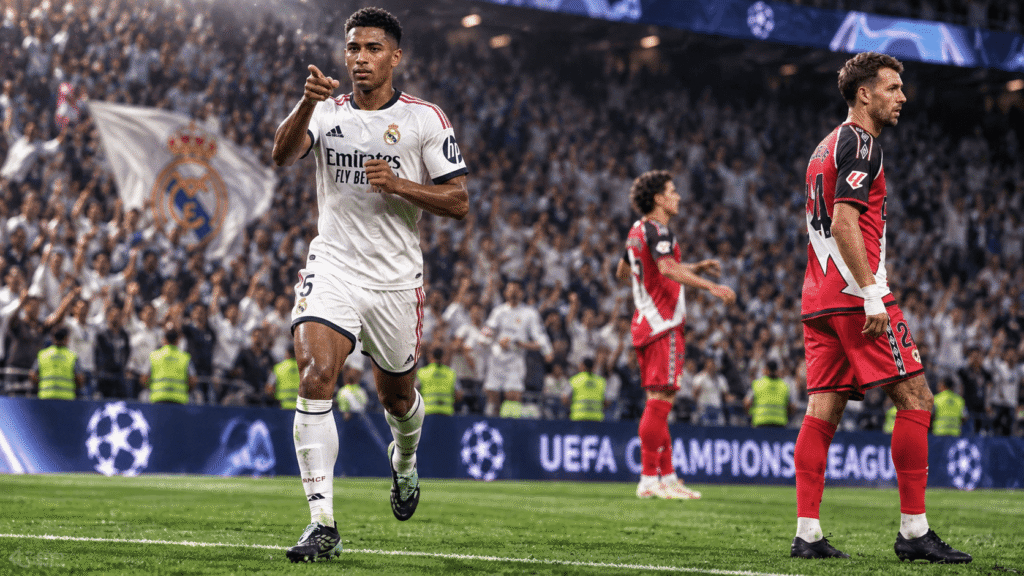 Madrid 4-1 Rayo Vallecano: Mbappé Leads Dominant Bernabéu Victory