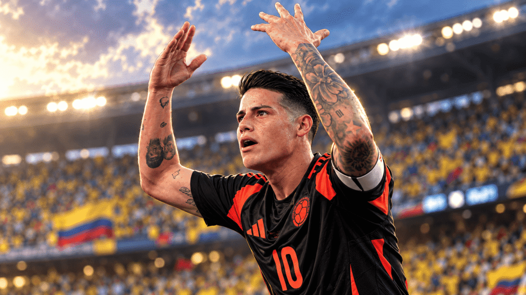 James Rodríguez Returns Home in Stunning Atlético Nacional Transfer