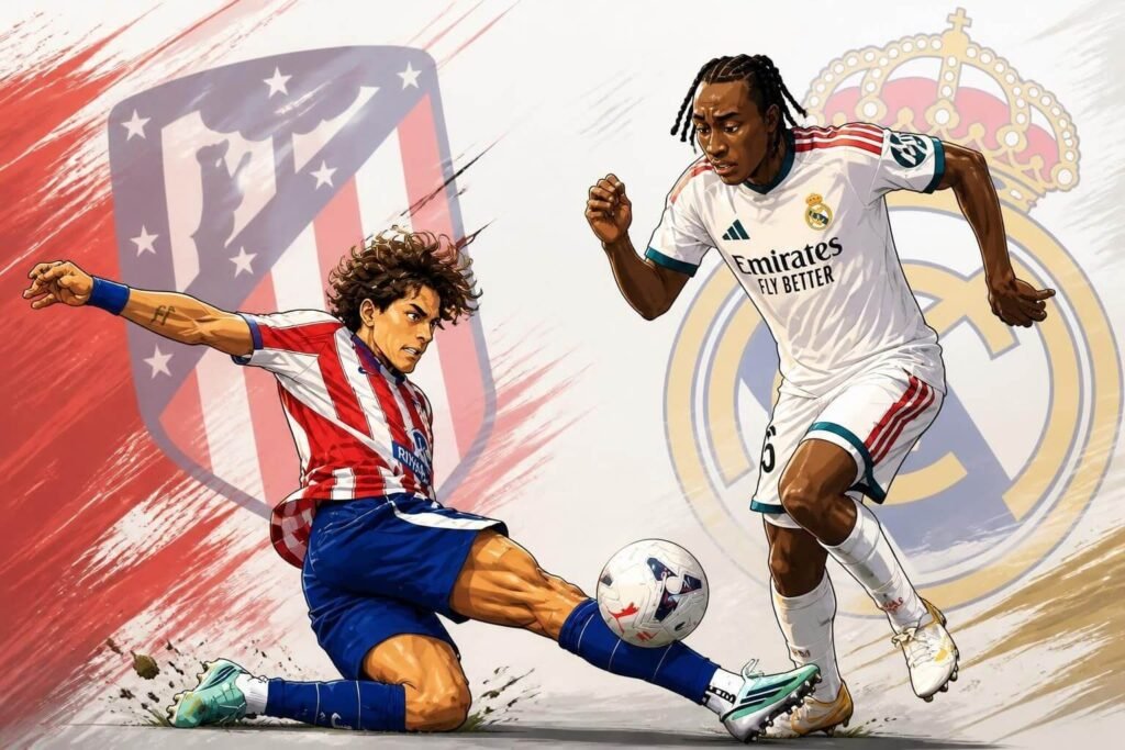 2-1 LaLiga derby victory over Real Madrid at the Metropolitano