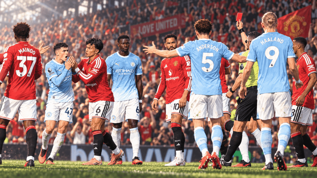 Man United 0-1 Man City