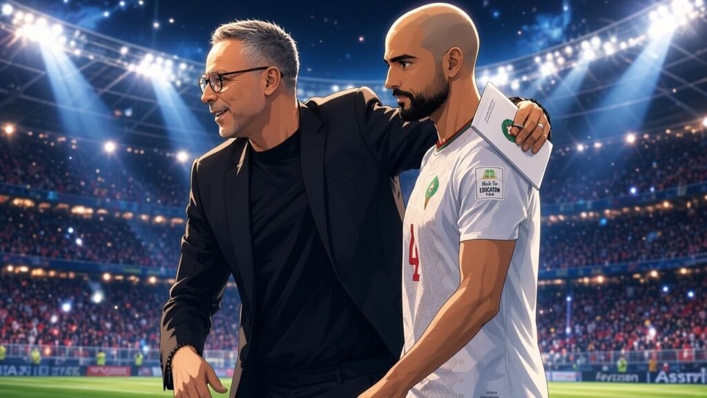 Sofyan Amrabat representing a changing generation in international football after the 2026 World Cup