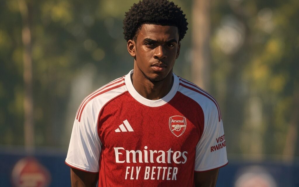 Vincent Joseph after completing his move from Liverpool