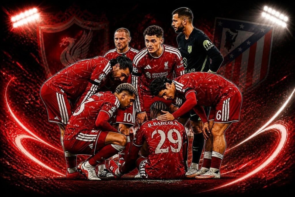 Liverpool complete a 2-1 Champions League comeback against Diego Simeone’s Atlético Madrid at Anfield.