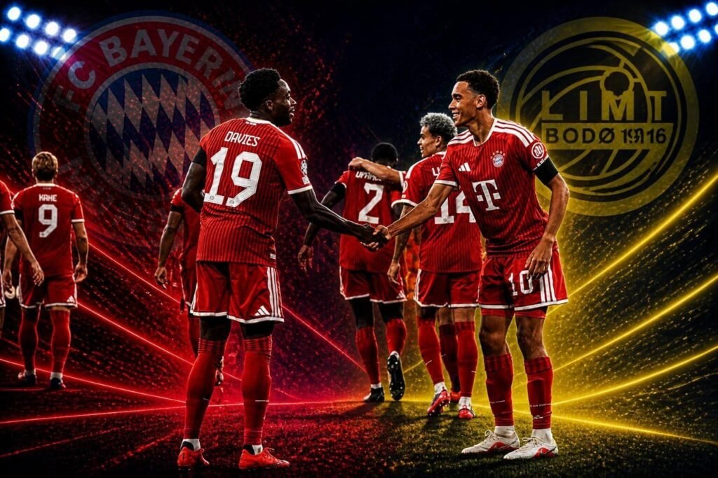 Musiala, Kane, Davies and Olise