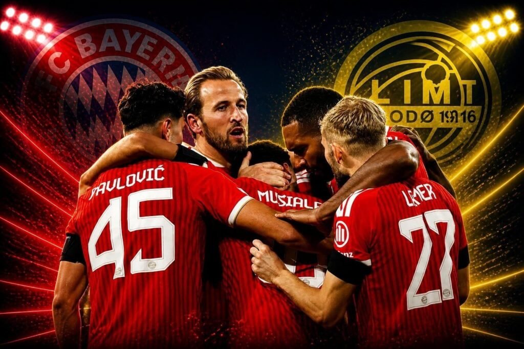 Bayern Munich vs Bodø/Glimt ended 5-0