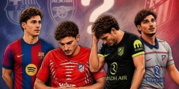 lvarez in Atlético Madrid colours amid Barcelona and Arsenal