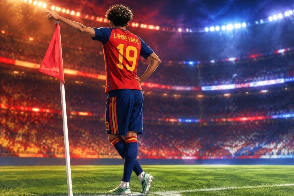 Lamine Yamal scores twice as Spain defeat Croatia 4-1 at the Ramón Sánchez-Pizjuán.
