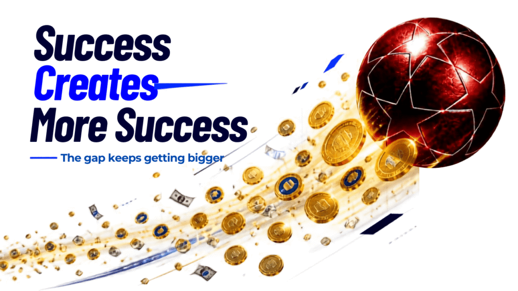 UEFA Champions League-themed graphic