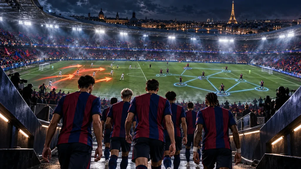 Barcelona for Getafe, Galatasaray, Betis, PSG and Real Madrid.