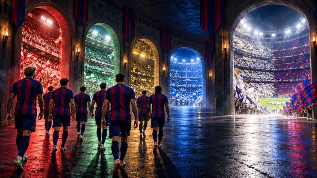 Barcelona’s difficult run of October fixtures.